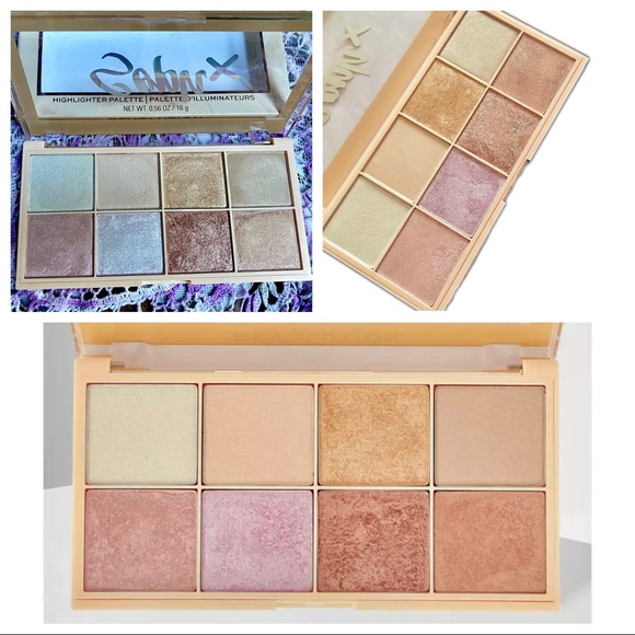 🎉HP🎊 NIB Makeup Revolution 8Pc Highlighter Shadow Palette “SOPH” - Picture 5 of 16